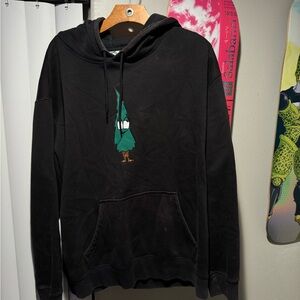 Nike SB pullover hoodie size Large men used with stains and faded